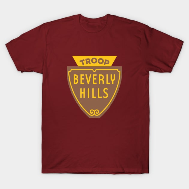 Troop Beverly Hills T-Shirt by Hoydens R Us